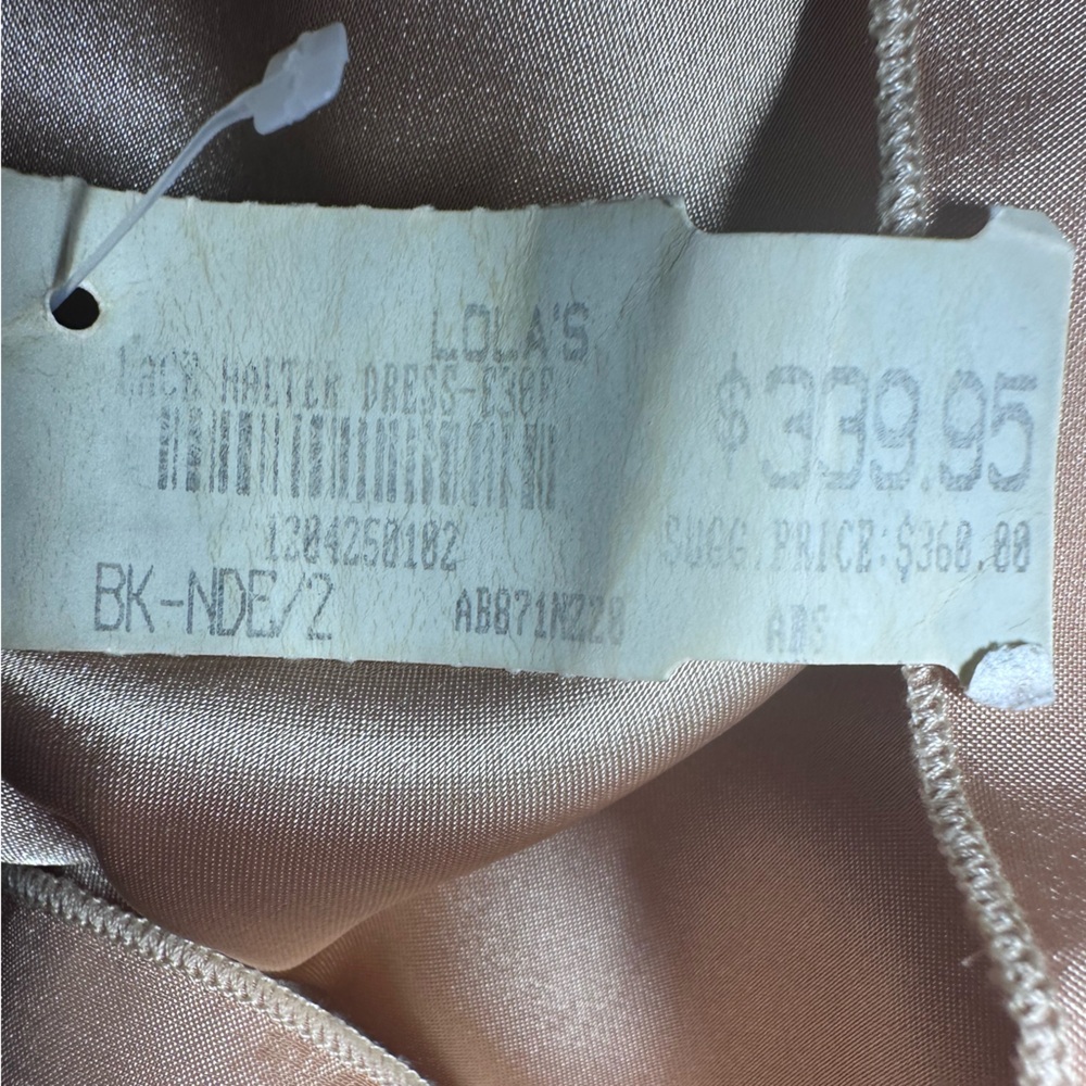 ABS Allen Schwartz Prom Dress - Picture 10 of 10